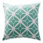 Cotton Pillow Cover / Pillow With Insert , Geometric Modern/Contemporary