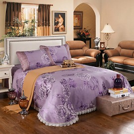  jacquard paragraph washable lace bed skirt summer sleeping mat suite air-conditioned seatsBeding Set