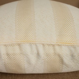 European Contemporary And Contracted Stripe Jacquard Cushion For Leaning On