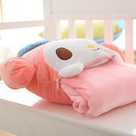 Pink puppy head  Pillows Blanket for Napping Home Decoration Gifts