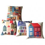 Set of 4Sweet Home Decorative Pillow Cover