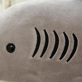 Great white shark fish-shaped pillow