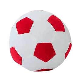 Soccer shaped pillow