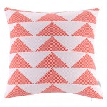 Geometric Modern Polyester Pillow With Insert