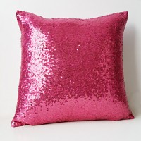 Polyester Pillow Case , with 3mm sequins